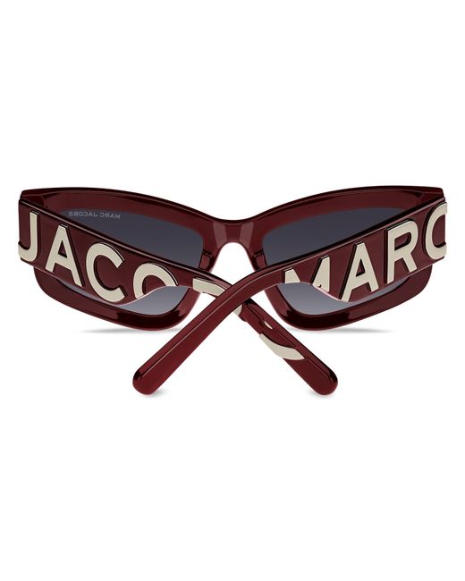 Marc Jacobs Red Round Sunglasses