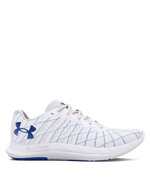 Under Armour White Charged Breeze 2 Running Shoes