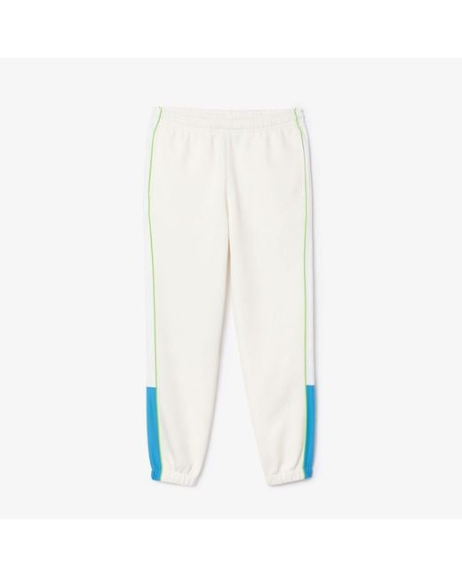 Lacoste Blue Regular Fit Piqué Sweatpants for men