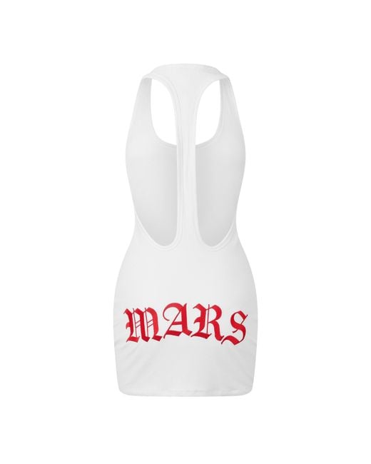 Mars the Label Natural Mtl Emb Dress Ld64
