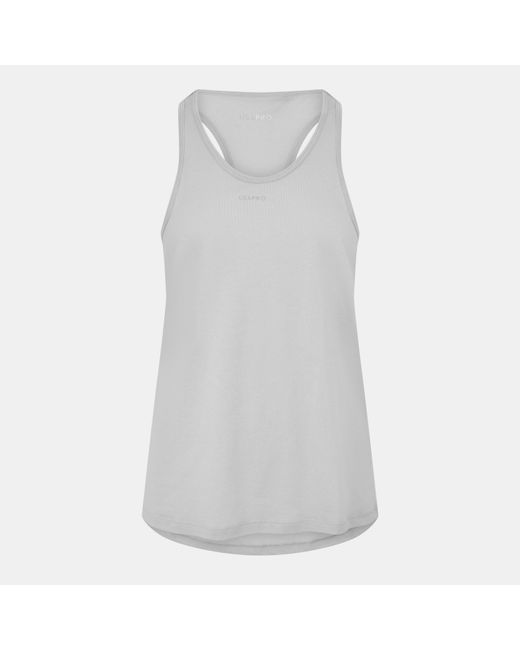 Usa Pro Gray Classic Racer Back Sports Tank