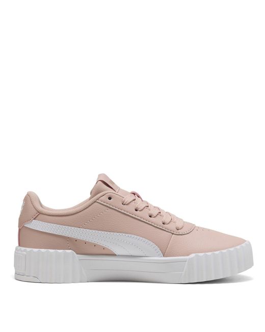 PUMA Pink Carina 3.0 Low-Top Trainers