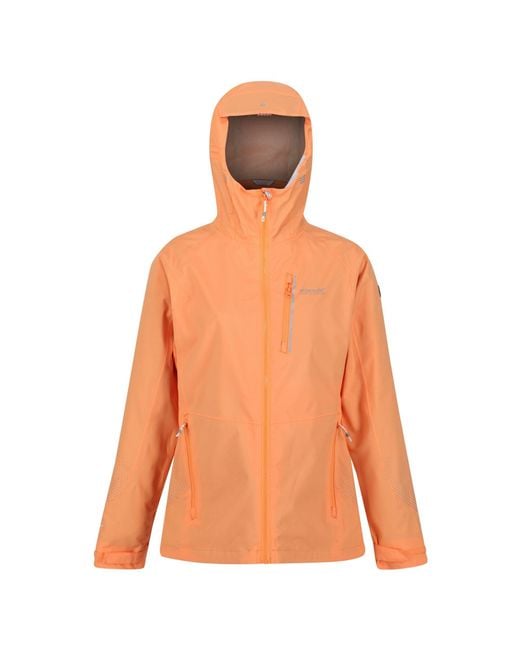 Regatta Orange Highton Pro Isotex Recycled Breathable Waterproof Jacket