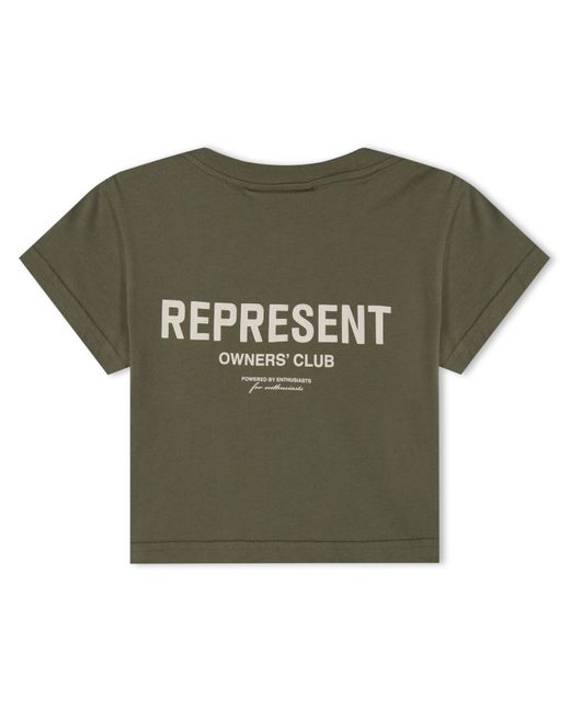 Represent Green Rep Mini Oc T-Shirt, Branding Logo