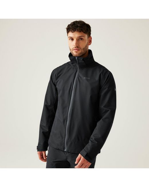 Regatta Black Oakhowe Waterproof Isotex Jacket for men