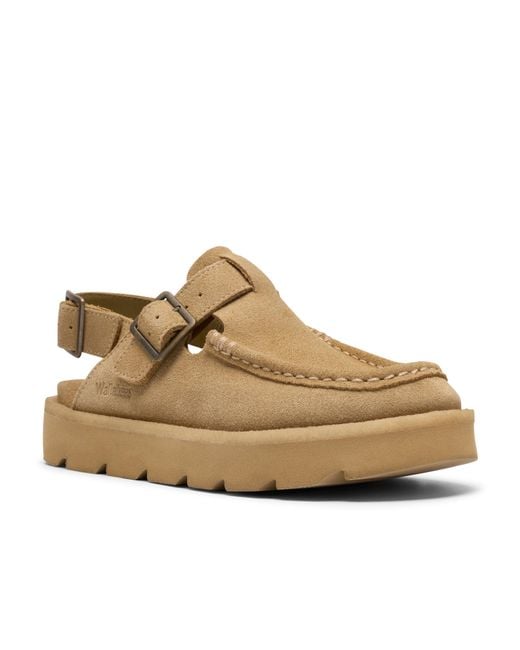 Clarks Brown Flat Sandals