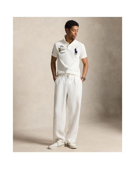 Polo Ralph Lauren White Short Sleeve Polo Shirt for men