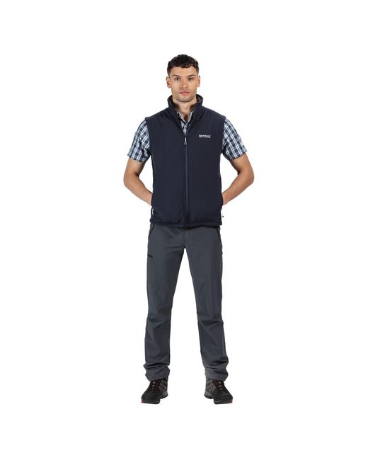 Regatta Blue Bradwell Iii Softshell Bodywarmer for men