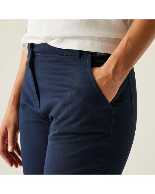 Regatta Blue Bayletta Capri Trousers