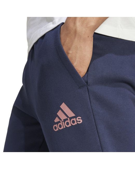 Adidas Blue Utility Joggers for men
