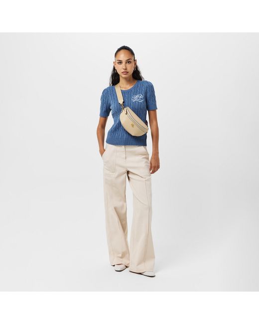 Ralph Lauren Blue Knitted Top