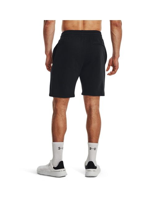 Under Armour Blue Ua Rival Fleece Shorts for men