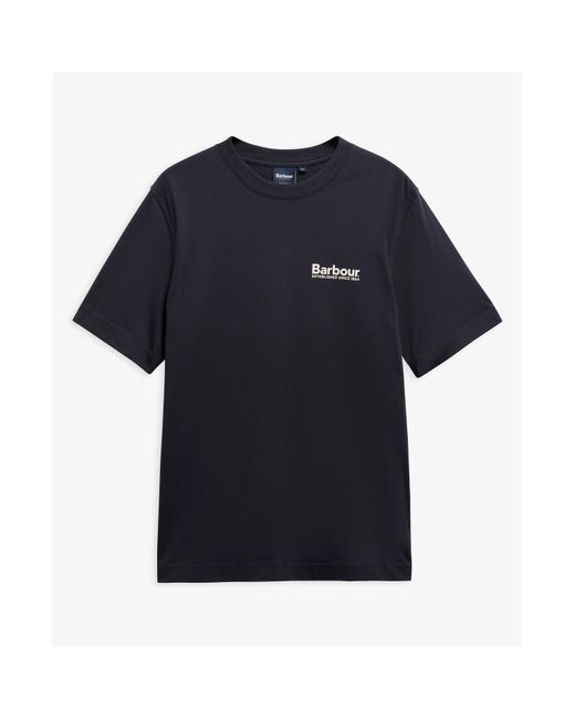 Barbour Blue T-Shirt for men