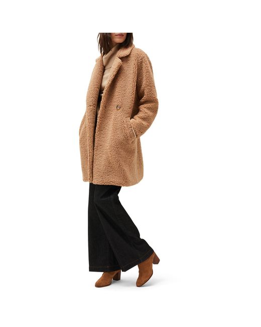 Phase Eight Brown Katherine Teddy Coat