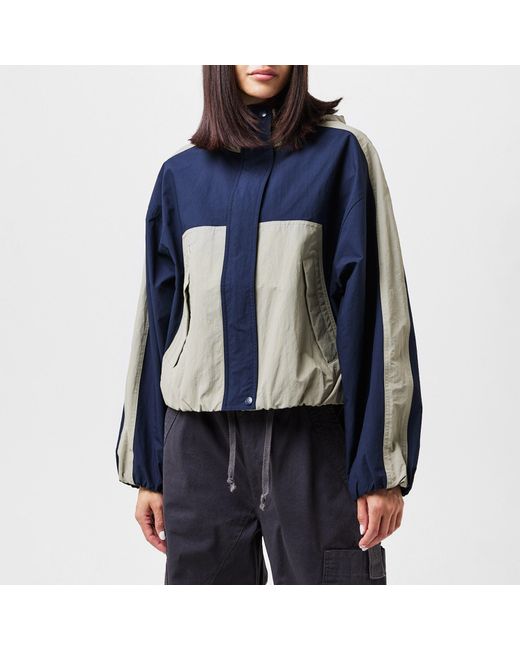 Calvin Klein Blue Short Rain Anorak