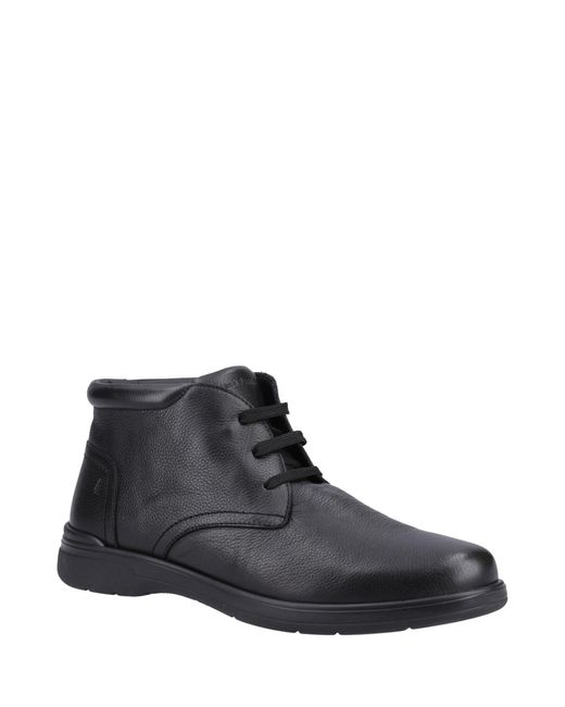 Hush Puppies Black Malcolm Boots for men
