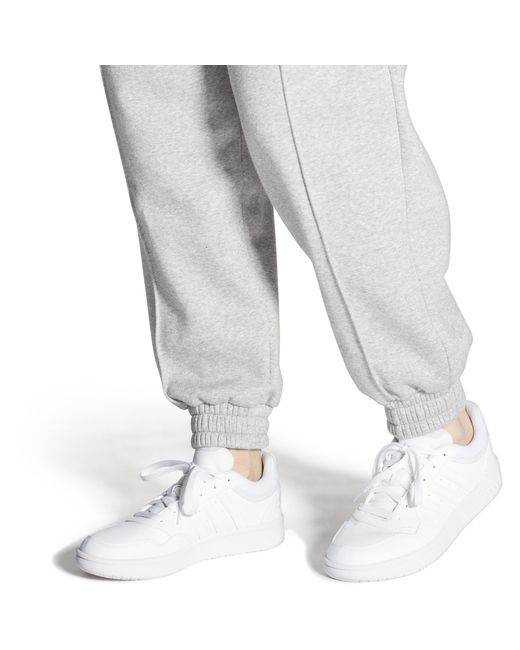 Adidas White Hoops 3.0 Ladies Trainers