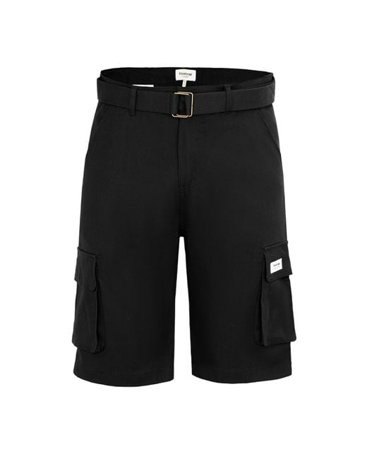 Firetrap Black Cargo Shorts for men