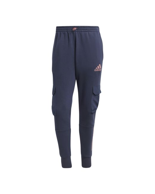 Adidas Blue Utility Joggers for men