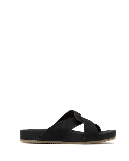 Hush Puppies Black Mylah Slide Sandal