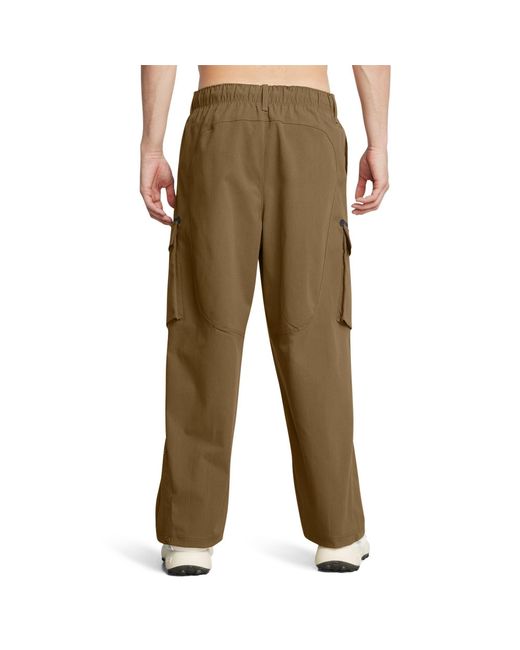 Under Armour Brown Utility Cargo Joggers for men