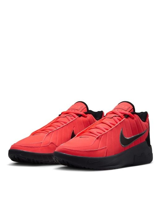 Nike Red Lebron Witness 9 Basketball Shoes for men