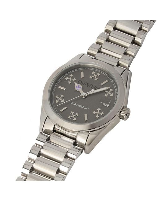 Off-White c/o Virgil Abloh Metallic Crossing Watch