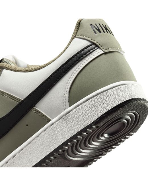 Nike Green Court Vision Low Trainers for men