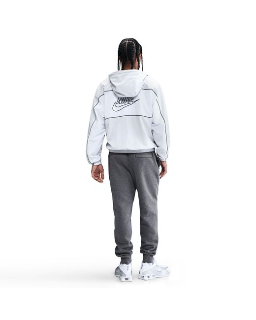 Nike Gray Sportswear Club Fleece Jogging Pants for men