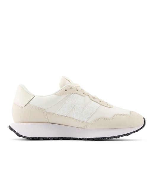 New Balance White 237