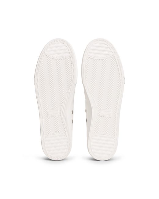 Tommy Hilfiger White Canvas Trainers for men