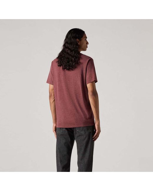 Levi's Red Classic Graphic T-Shirt for men
