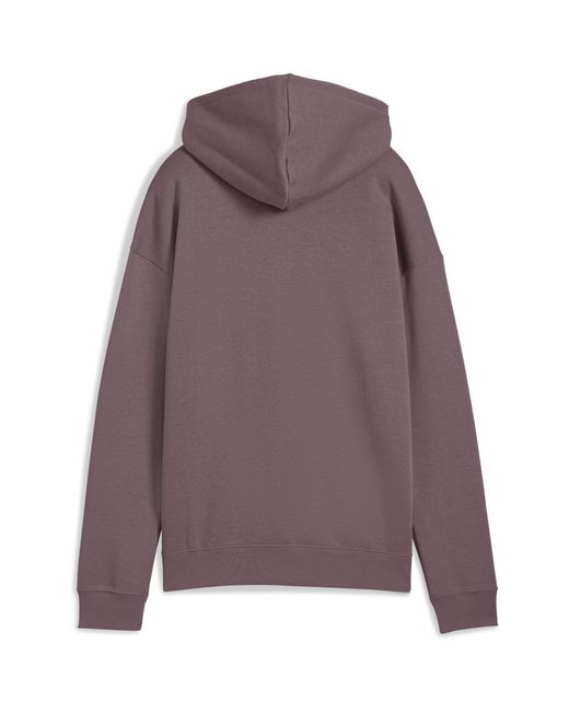 PUMA Purple Class Relaxed Overhead Tech Fleece Hoodie
