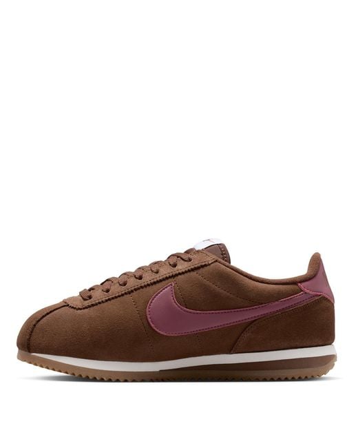 Nike Brown Cortez Textile Runners