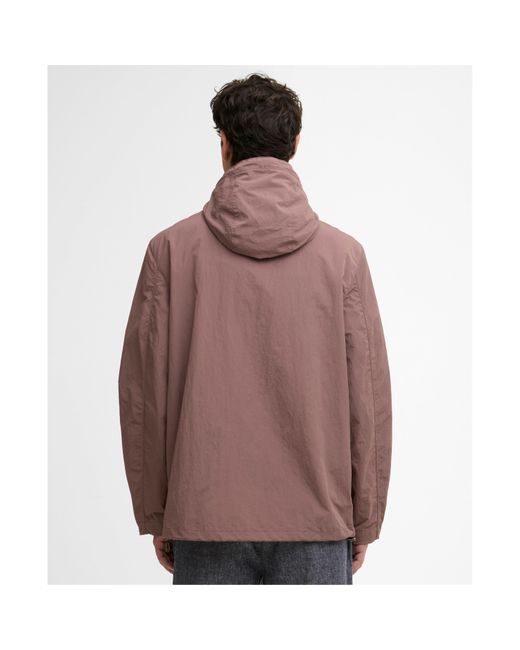 Barbour Brown Rain Anorak Jacket for men