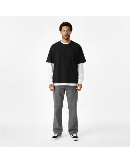 Vans Gray Authentic Strt Chino for men