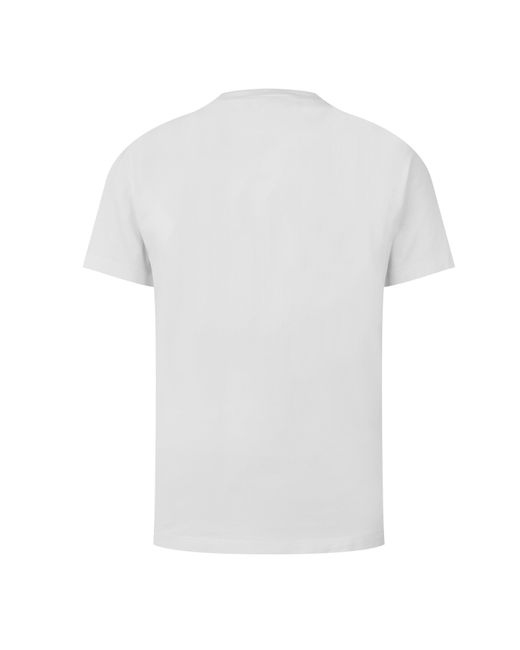 DSquared² White Milano Cool Fit Logo Print T-Shirt for men