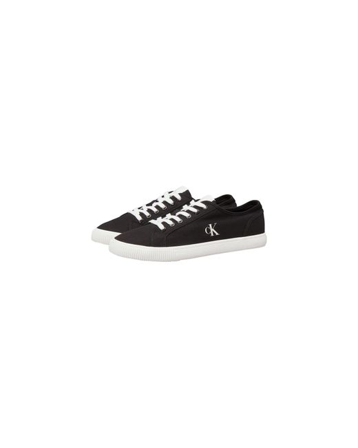 Calvin Klein Black Low-Top Trainers for men
