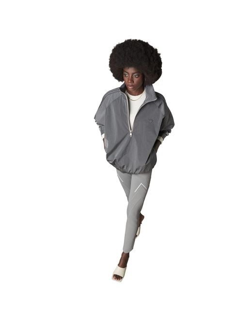 Adidas Originals Gray Waffle Long-Sleeve T-Shirt