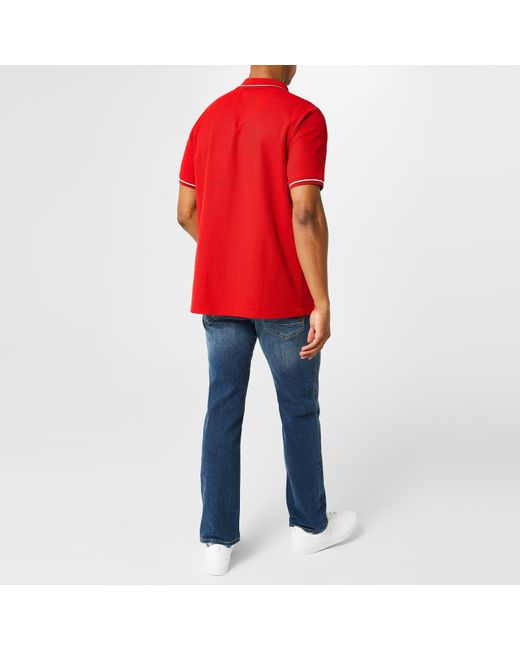 Slazenger 1881 Red Tipped Polo Shirt for men