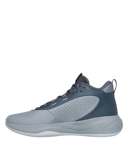 Skechers Blue S League Low Top Basketball Grey 16 for men