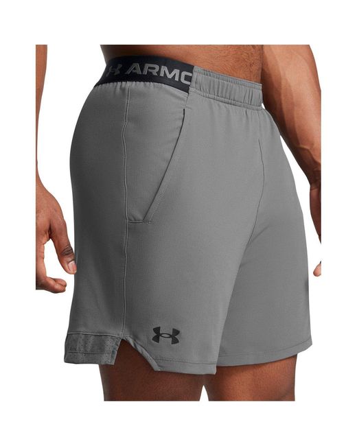 Under Armour Gray Ua Vanish Woven 6In Shorts for men
