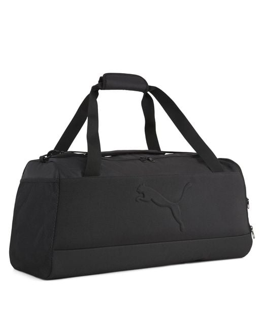PUMA Black Buzz Medium Sports Bag Holdall Adults