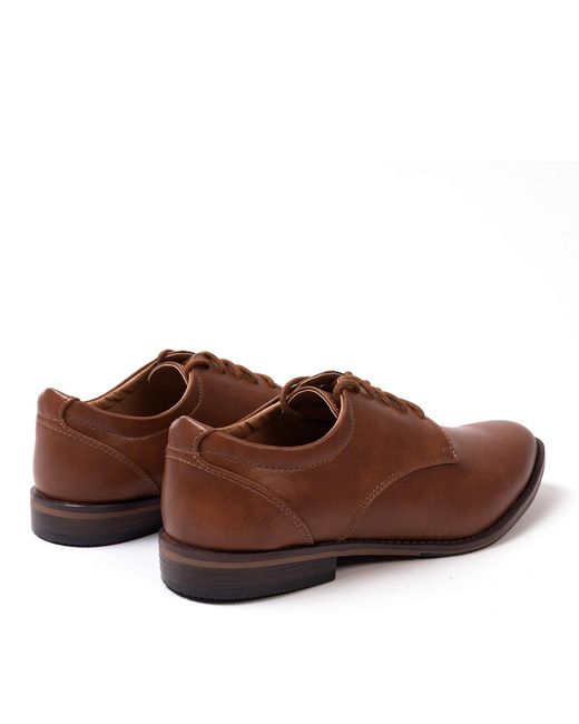 GIORGIO Brown Bryant Derby Shoes for men