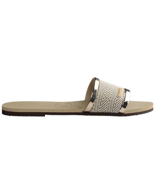 Havaianas White Hav. You Trancoso Premium Flip Flops