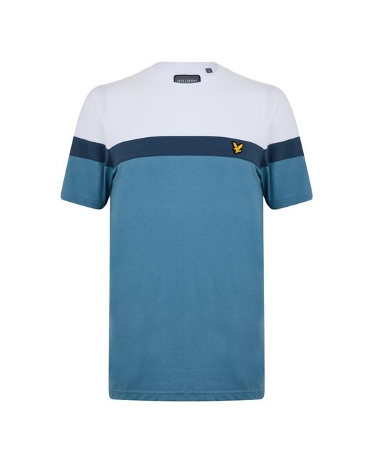 Lyle & Scott Blue Striped T Shirt 2 Pack for men