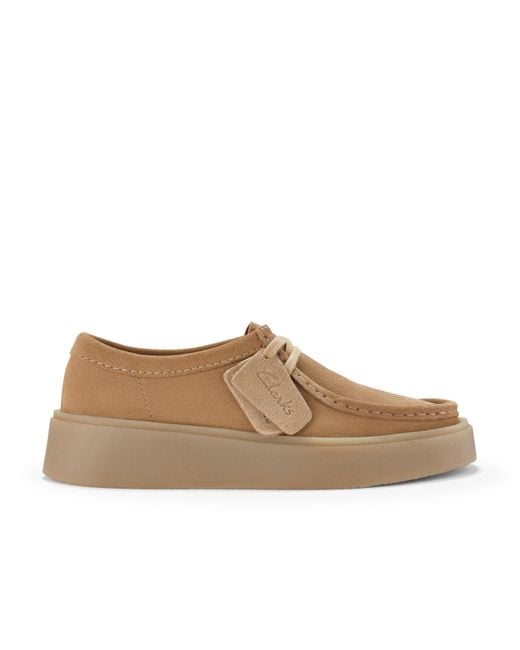 Clarks Brown Shoe Torview Sand for men