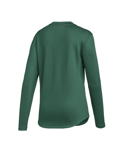 Adidas Green Fleece Weather-Resistant Softshell Jacket