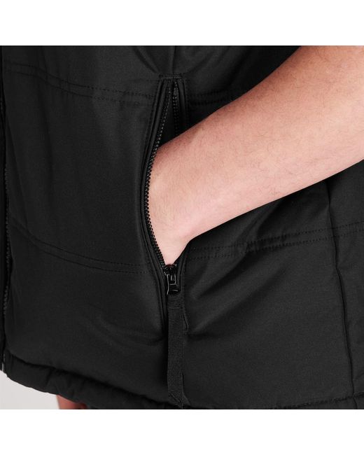 Slazenger 1881 Black Padded Gilet for men