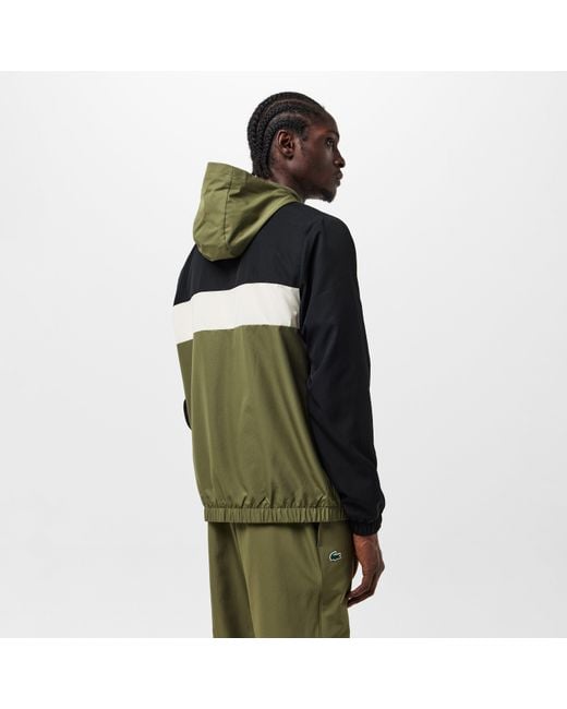 Lacoste Green Tracksuit Top for men